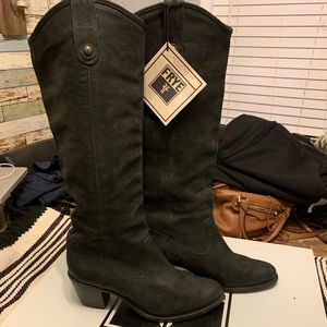 Beautiful Black Frye boots.